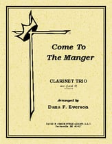 Come to the Manger Clarinet Trio with Piano cover